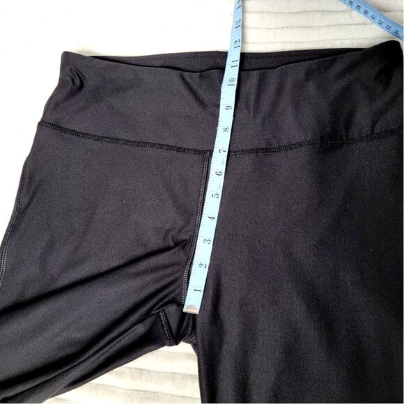 VOGO Athletica Leggings Womens XL Black High Rise Mesh Lattice Ankle Yoga - Picture 7 of 8